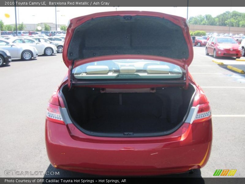 Barcelona Red Metallic / Ash Gray 2010 Toyota Camry LE