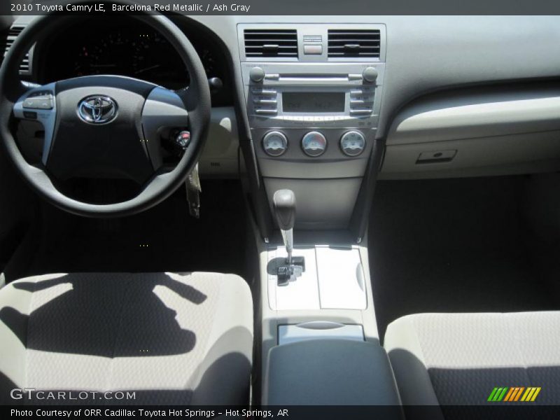 Barcelona Red Metallic / Ash Gray 2010 Toyota Camry LE