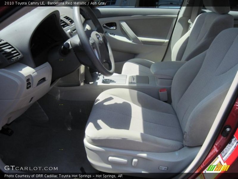 Barcelona Red Metallic / Ash Gray 2010 Toyota Camry LE