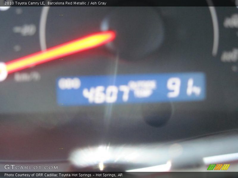 Barcelona Red Metallic / Ash Gray 2010 Toyota Camry LE
