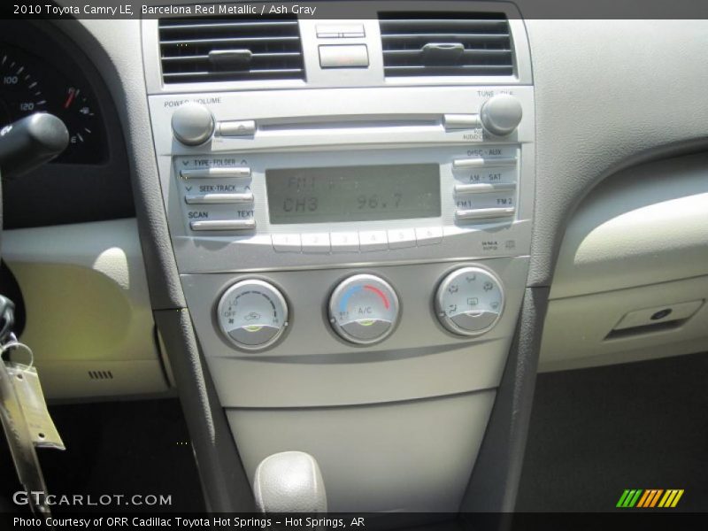 Barcelona Red Metallic / Ash Gray 2010 Toyota Camry LE