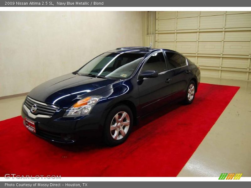 Navy Blue Metallic / Blond 2009 Nissan Altima 2.5 SL