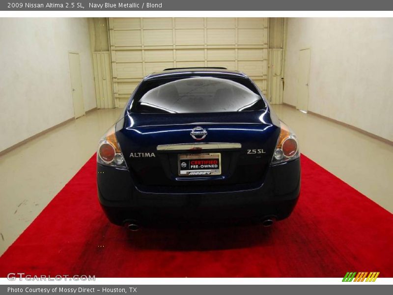 Navy Blue Metallic / Blond 2009 Nissan Altima 2.5 SL