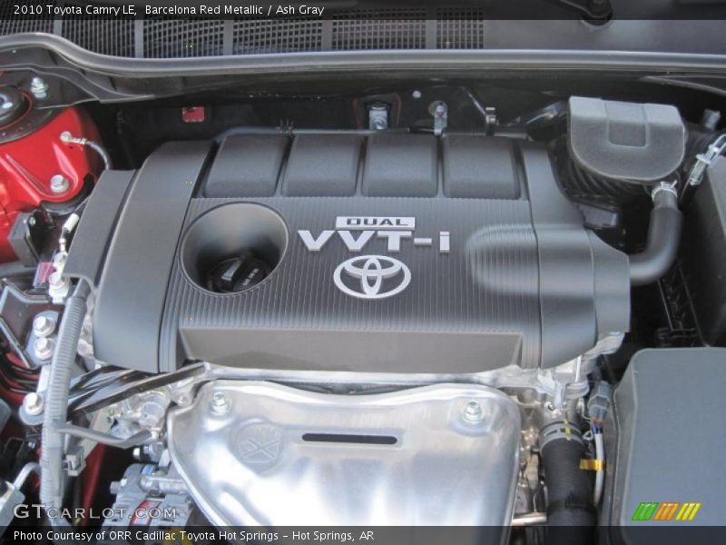 Barcelona Red Metallic / Ash Gray 2010 Toyota Camry LE