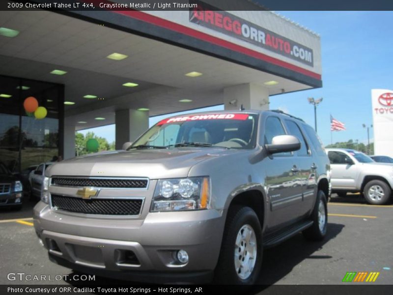 Graystone Metallic / Light Titanium 2009 Chevrolet Tahoe LT 4x4