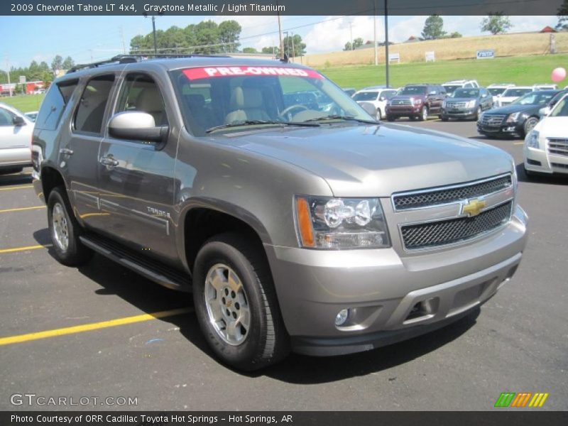 Graystone Metallic / Light Titanium 2009 Chevrolet Tahoe LT 4x4