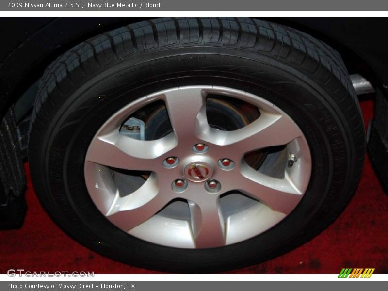 Navy Blue Metallic / Blond 2009 Nissan Altima 2.5 SL