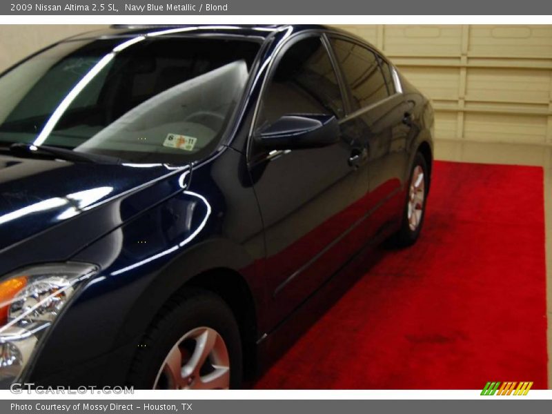 Navy Blue Metallic / Blond 2009 Nissan Altima 2.5 SL