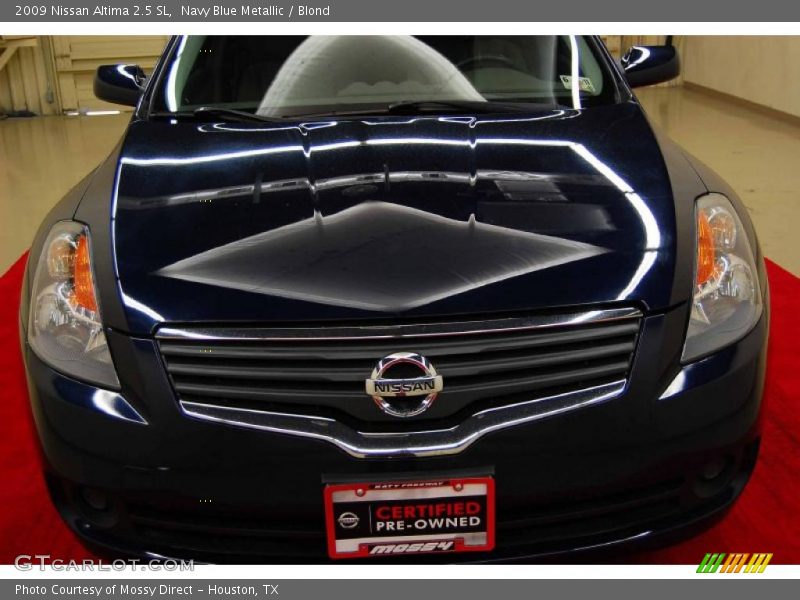 Navy Blue Metallic / Blond 2009 Nissan Altima 2.5 SL