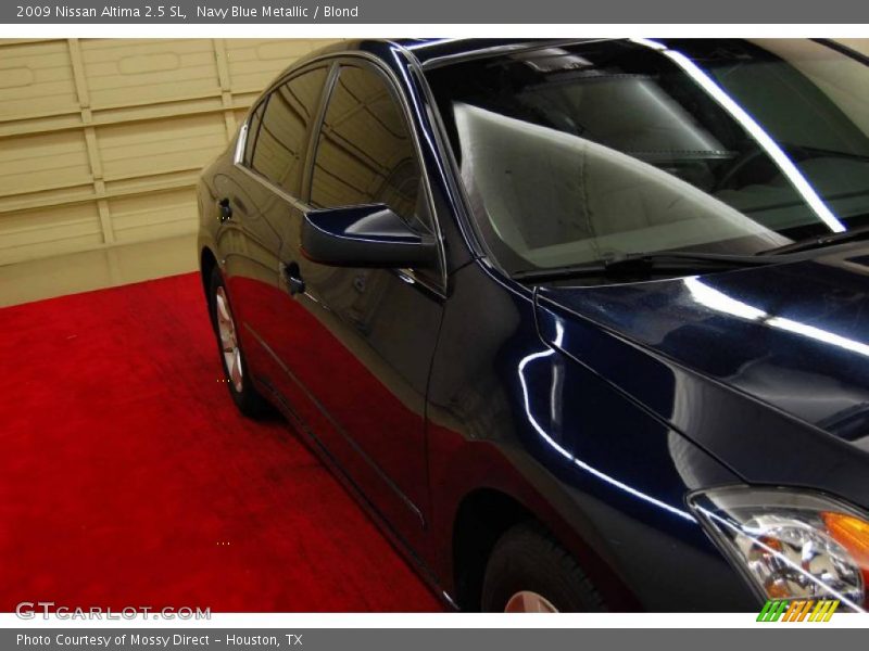 Navy Blue Metallic / Blond 2009 Nissan Altima 2.5 SL