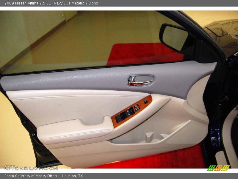 Navy Blue Metallic / Blond 2009 Nissan Altima 2.5 SL