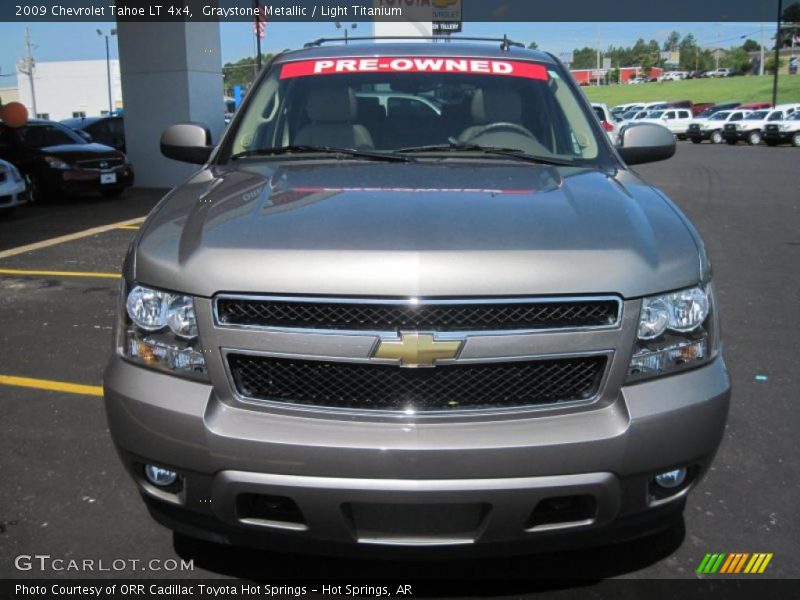 Graystone Metallic / Light Titanium 2009 Chevrolet Tahoe LT 4x4