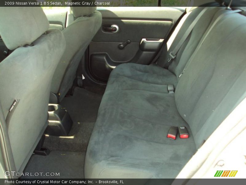 Magnetic Gray / Charcoal 2009 Nissan Versa 1.8 S Sedan