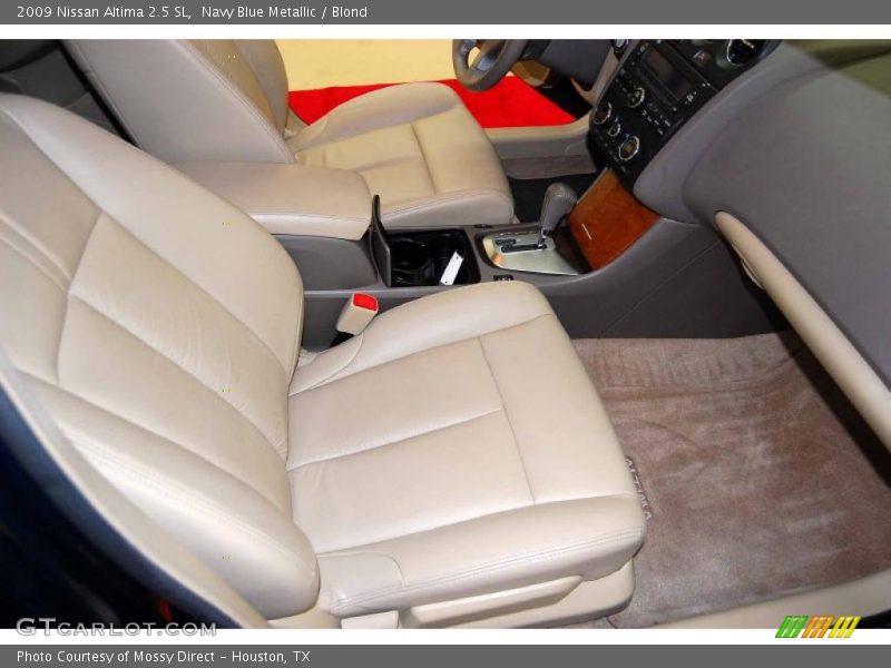 Navy Blue Metallic / Blond 2009 Nissan Altima 2.5 SL