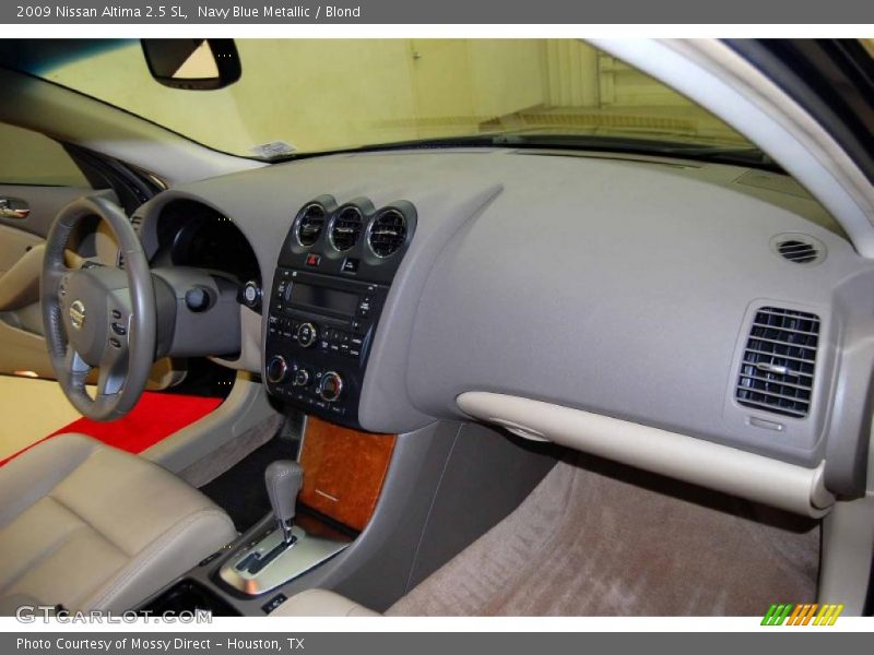 Navy Blue Metallic / Blond 2009 Nissan Altima 2.5 SL