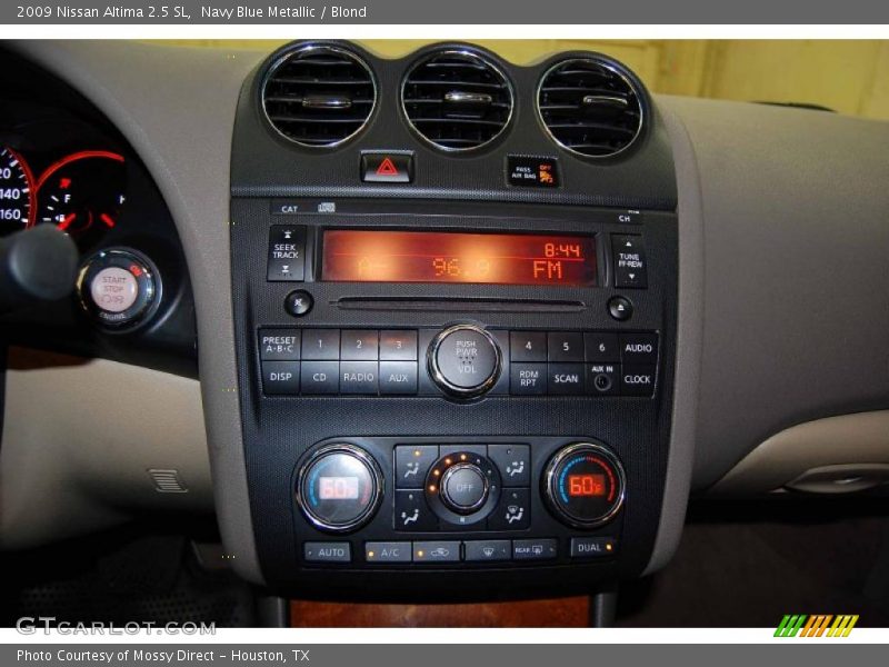 Navy Blue Metallic / Blond 2009 Nissan Altima 2.5 SL
