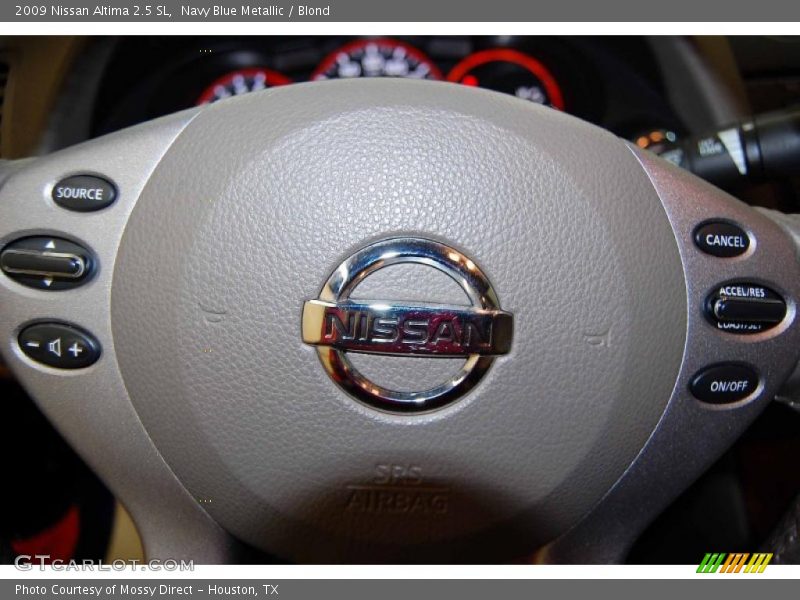 Navy Blue Metallic / Blond 2009 Nissan Altima 2.5 SL