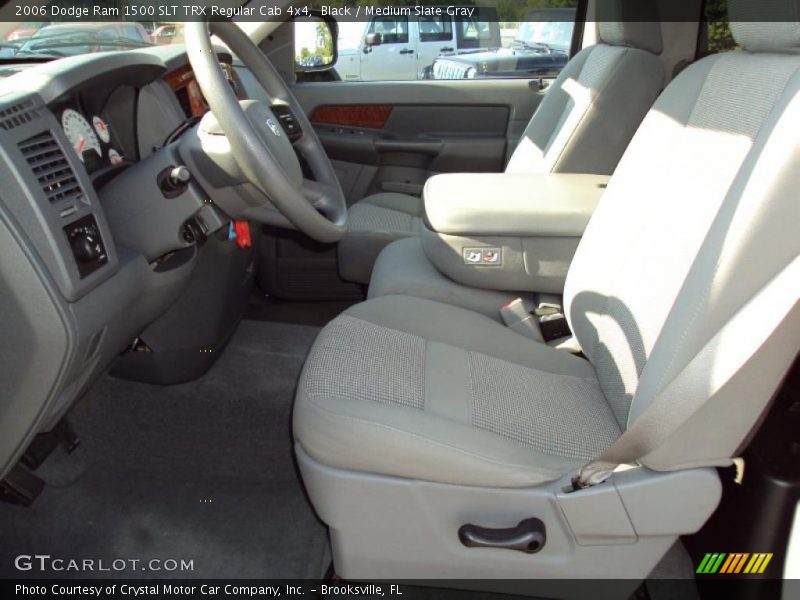 Black / Medium Slate Gray 2006 Dodge Ram 1500 SLT TRX Regular Cab 4x4