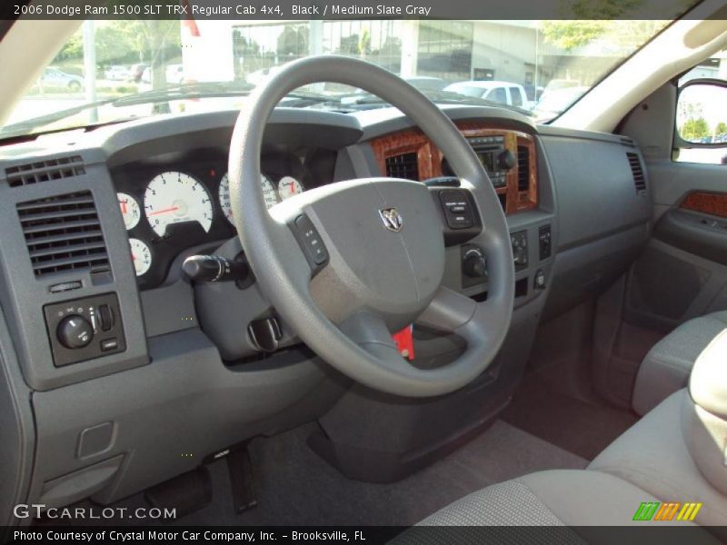 Black / Medium Slate Gray 2006 Dodge Ram 1500 SLT TRX Regular Cab 4x4