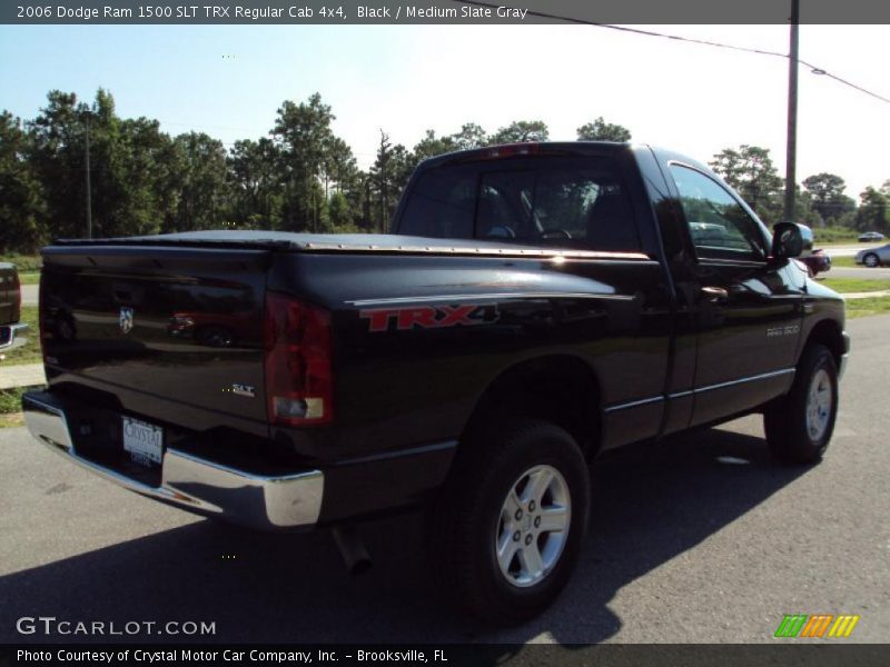 Black / Medium Slate Gray 2006 Dodge Ram 1500 SLT TRX Regular Cab 4x4