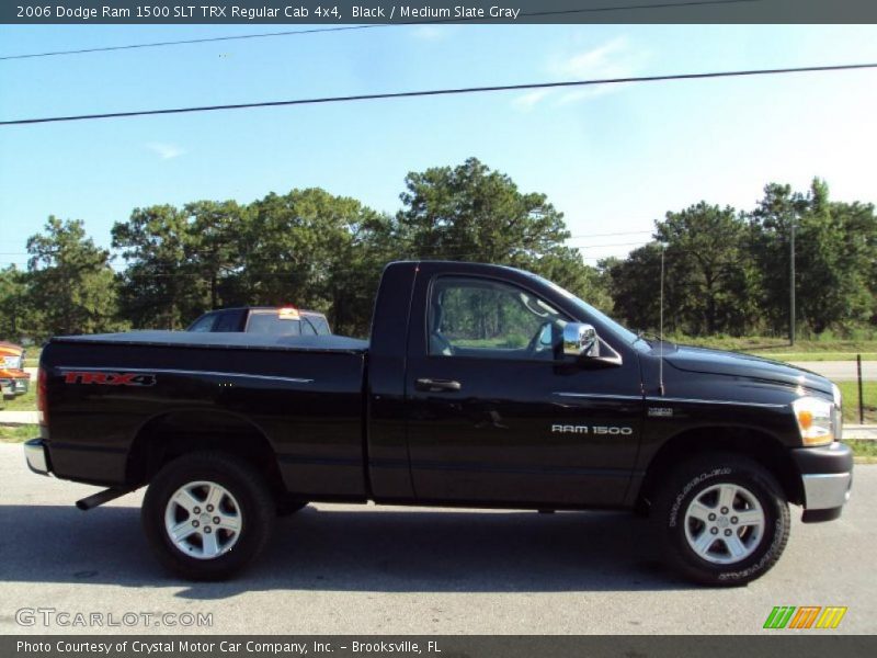 Black / Medium Slate Gray 2006 Dodge Ram 1500 SLT TRX Regular Cab 4x4