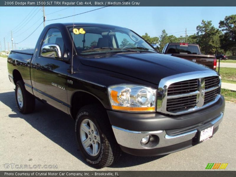 Black / Medium Slate Gray 2006 Dodge Ram 1500 SLT TRX Regular Cab 4x4