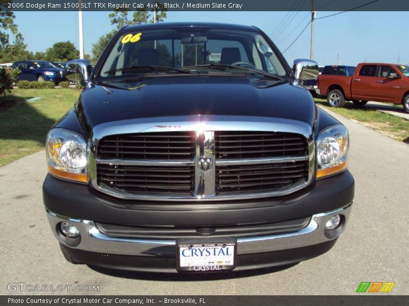 Black / Medium Slate Gray 2006 Dodge Ram 1500 SLT TRX Regular Cab 4x4