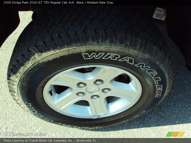 Black / Medium Slate Gray 2006 Dodge Ram 1500 SLT TRX Regular Cab 4x4