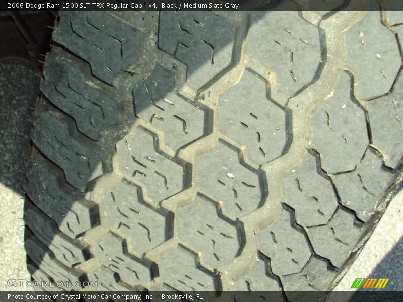 Black / Medium Slate Gray 2006 Dodge Ram 1500 SLT TRX Regular Cab 4x4