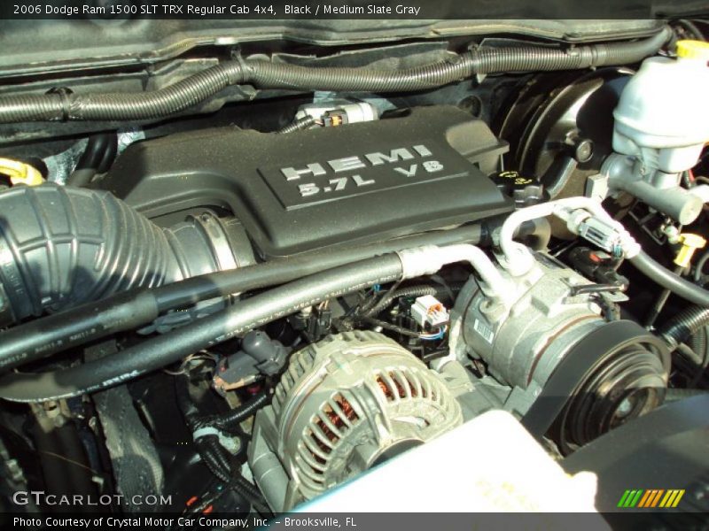 Black / Medium Slate Gray 2006 Dodge Ram 1500 SLT TRX Regular Cab 4x4