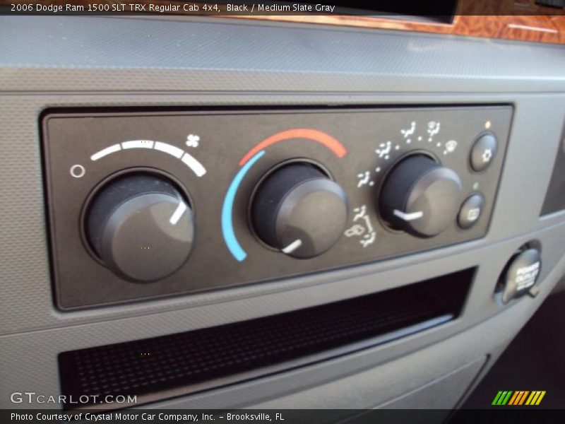 Black / Medium Slate Gray 2006 Dodge Ram 1500 SLT TRX Regular Cab 4x4