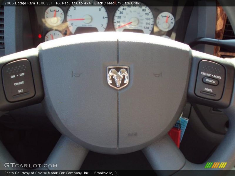 Black / Medium Slate Gray 2006 Dodge Ram 1500 SLT TRX Regular Cab 4x4