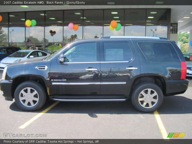 Black Raven / Ebony/Ebony 2007 Cadillac Escalade AWD