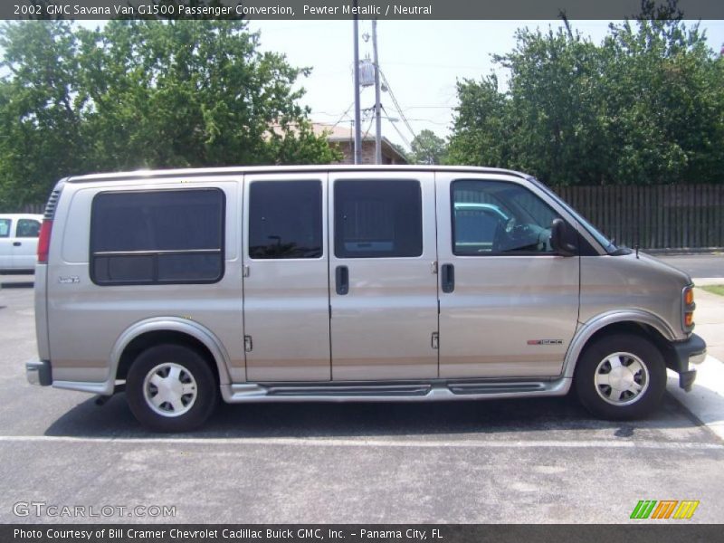 Pewter Metallic / Neutral 2002 GMC Savana Van G1500 Passenger Conversion