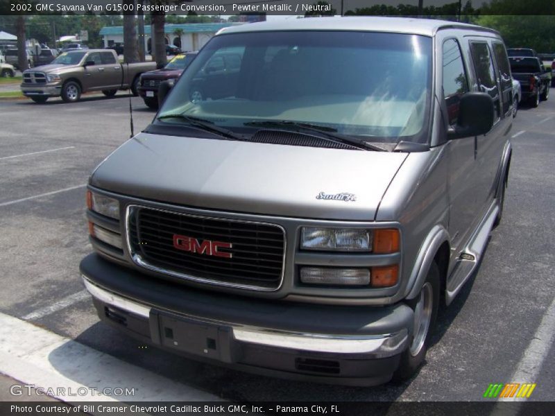 Pewter Metallic / Neutral 2002 GMC Savana Van G1500 Passenger Conversion