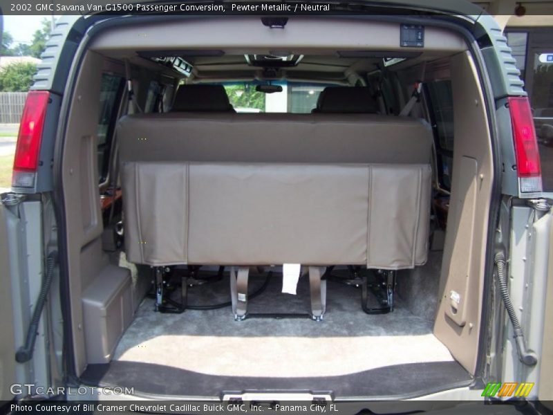 Pewter Metallic / Neutral 2002 GMC Savana Van G1500 Passenger Conversion
