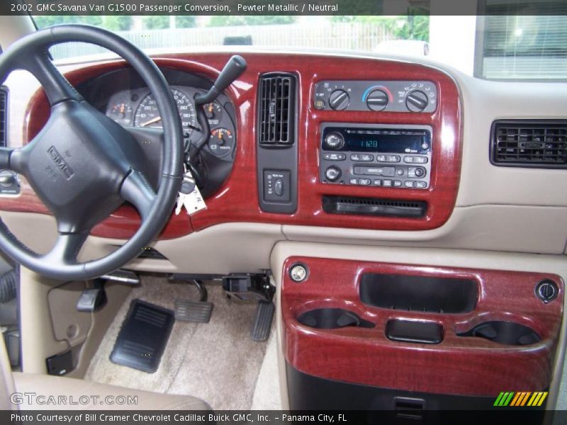 Pewter Metallic / Neutral 2002 GMC Savana Van G1500 Passenger Conversion