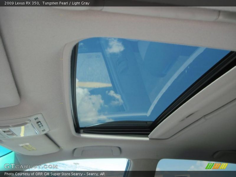 Tungsten Pearl / Light Gray 2009 Lexus RX 350