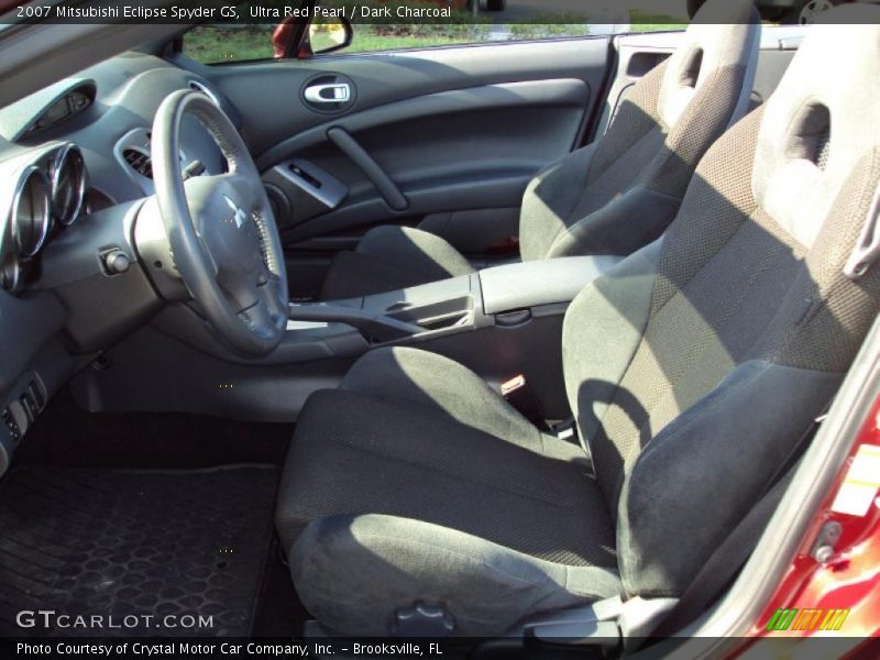 Ultra Red Pearl / Dark Charcoal 2007 Mitsubishi Eclipse Spyder GS
