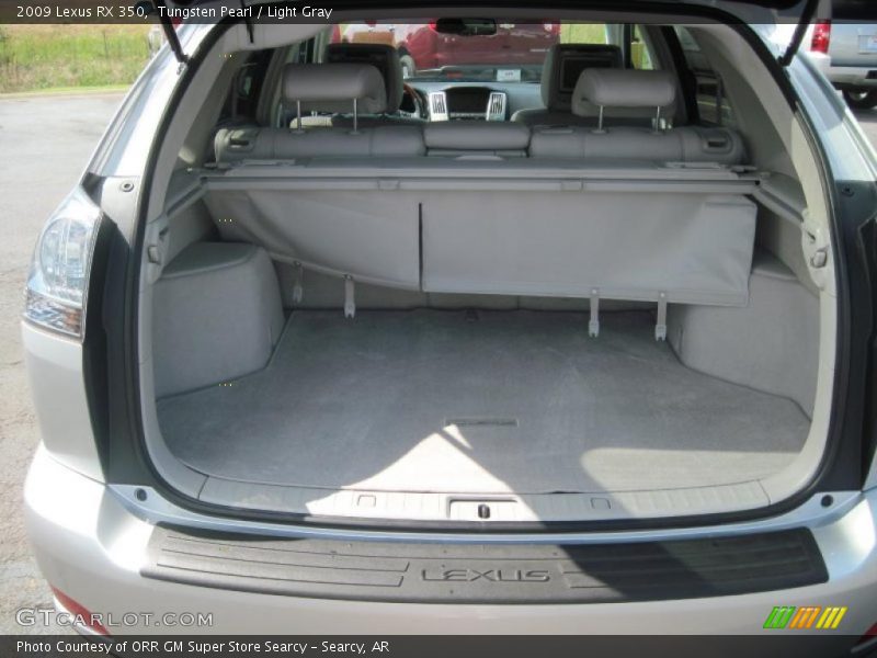 Tungsten Pearl / Light Gray 2009 Lexus RX 350