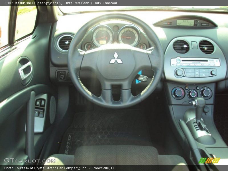 Ultra Red Pearl / Dark Charcoal 2007 Mitsubishi Eclipse Spyder GS