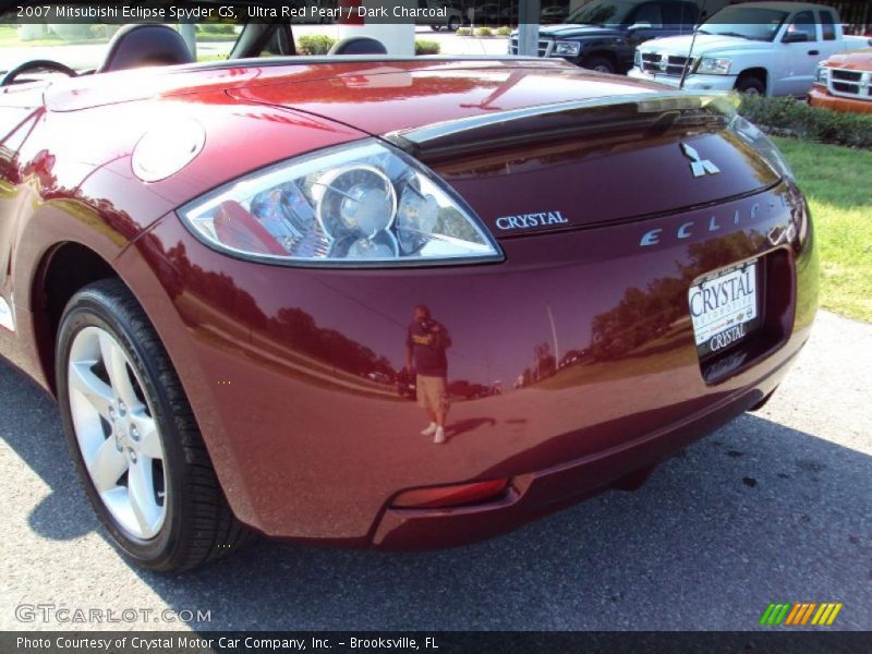 Ultra Red Pearl / Dark Charcoal 2007 Mitsubishi Eclipse Spyder GS