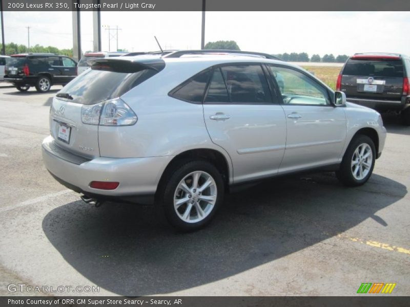 Tungsten Pearl / Light Gray 2009 Lexus RX 350