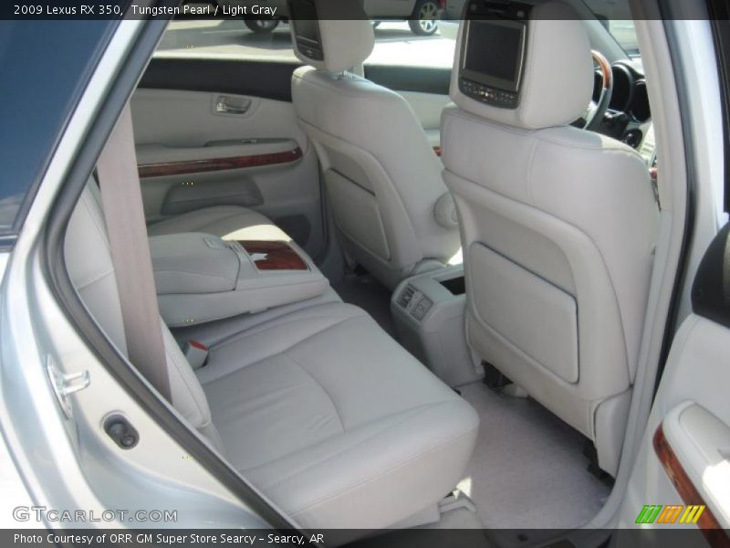 Tungsten Pearl / Light Gray 2009 Lexus RX 350