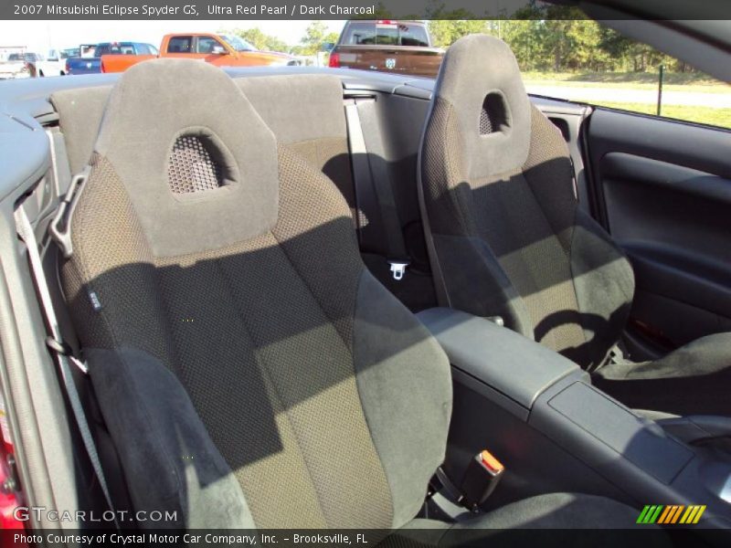 Ultra Red Pearl / Dark Charcoal 2007 Mitsubishi Eclipse Spyder GS