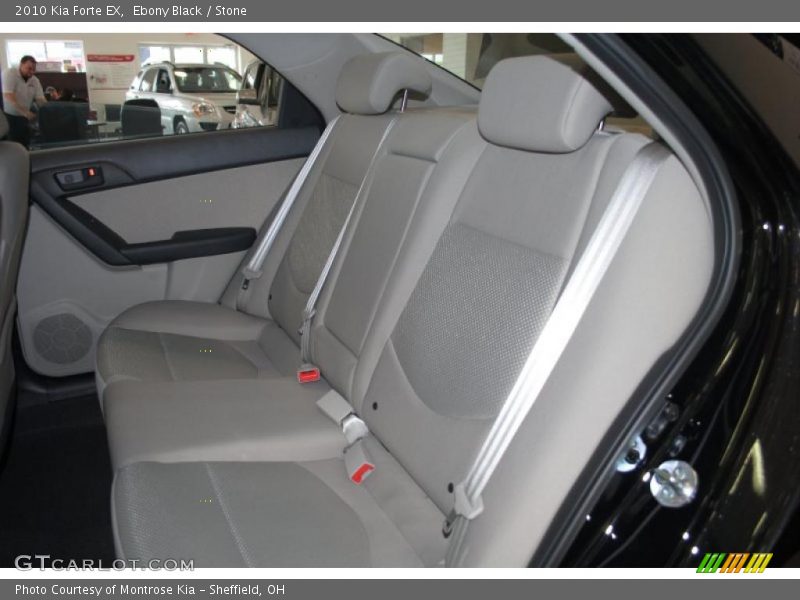 Ebony Black / Stone 2010 Kia Forte EX