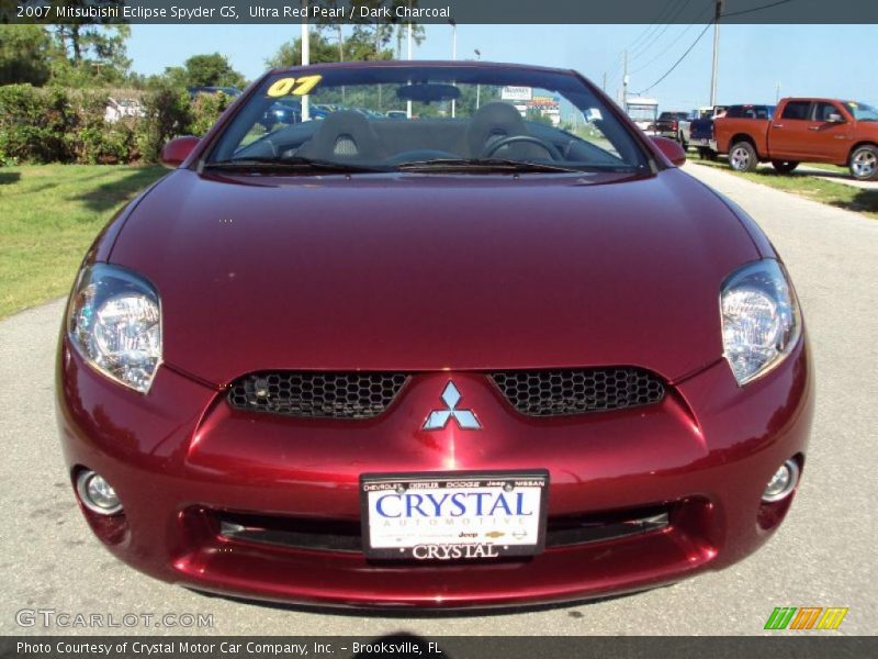 Ultra Red Pearl / Dark Charcoal 2007 Mitsubishi Eclipse Spyder GS