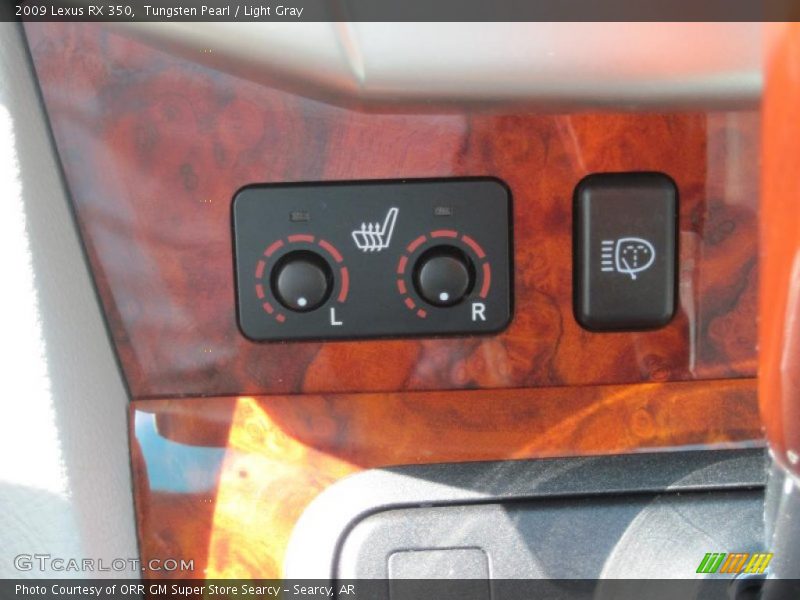 Tungsten Pearl / Light Gray 2009 Lexus RX 350