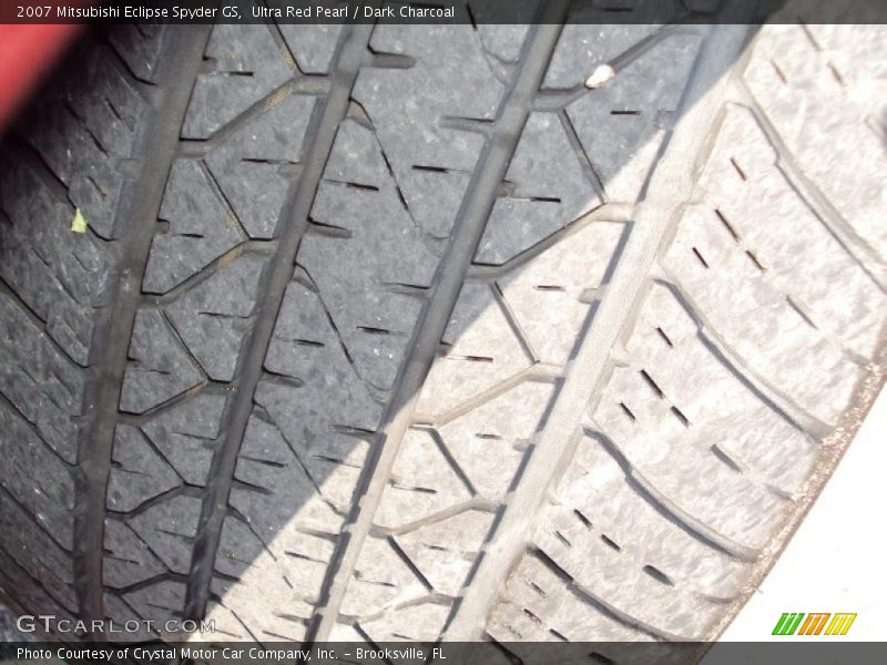 Ultra Red Pearl / Dark Charcoal 2007 Mitsubishi Eclipse Spyder GS