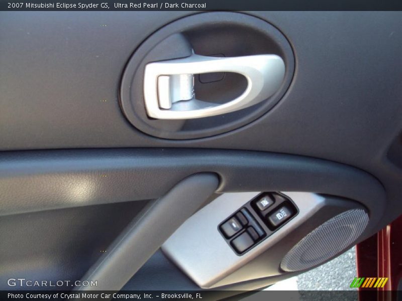 Ultra Red Pearl / Dark Charcoal 2007 Mitsubishi Eclipse Spyder GS